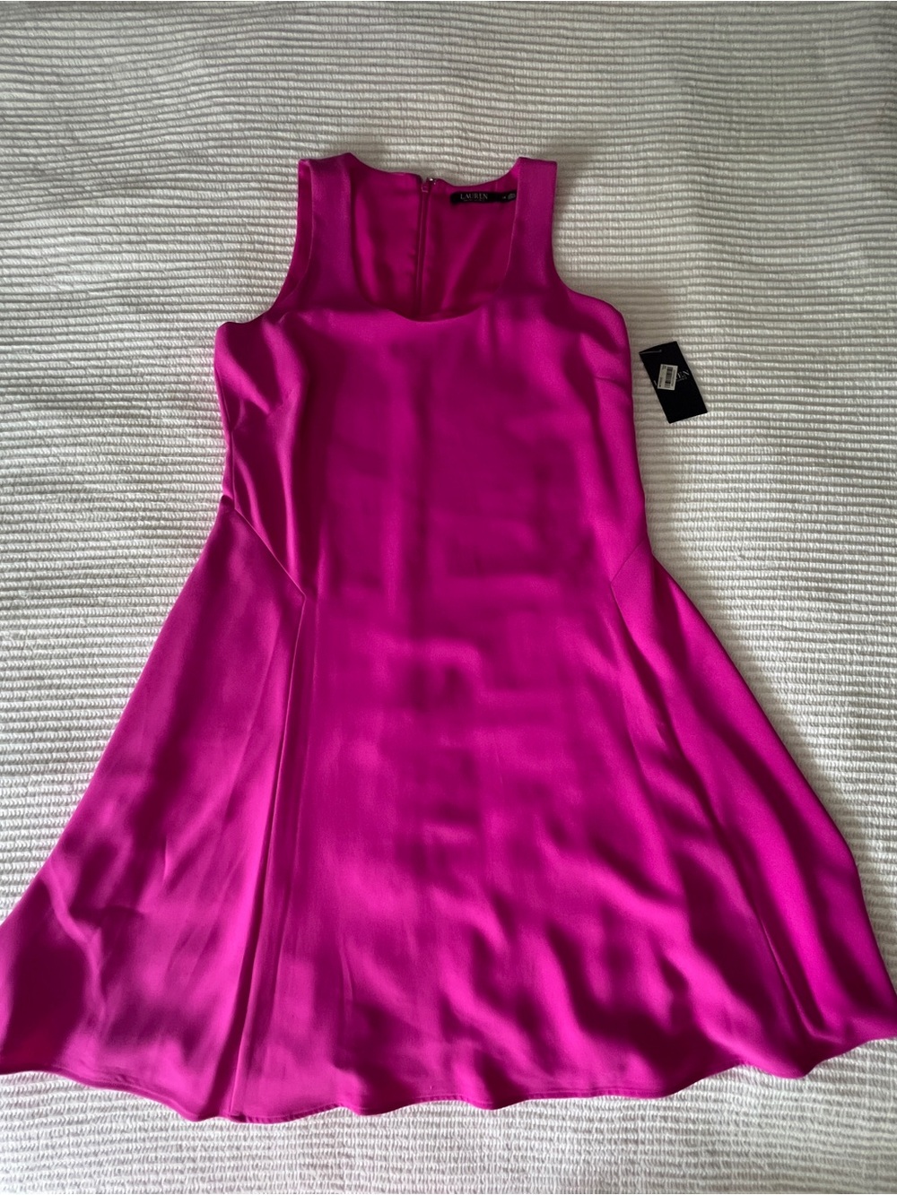 Ralph Lauren Exotic Pink  Sleeveless Dress Size 14